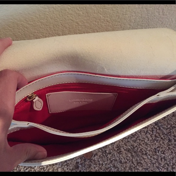 Dooney and Burke Cream and Tan purse - Picture 4 of 13